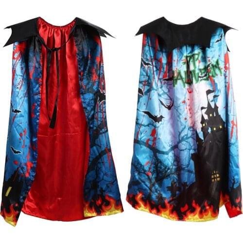 HALLOWEEN CHILD VAMPIRE CAPE FOR BOY AND GIRL PARTY GIFT COSPALY COSTUM