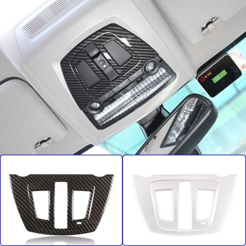 ABS Car Styling Interior Accessories Roof Reading Lamp Sunroof Switch Button Panel Trim Frame Cover For BMW 5 7 Series 2009-2014
