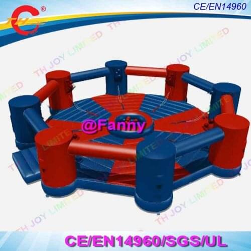 Team games 8 people giant inflatable Hungry Hippos challenge games for kids or adults