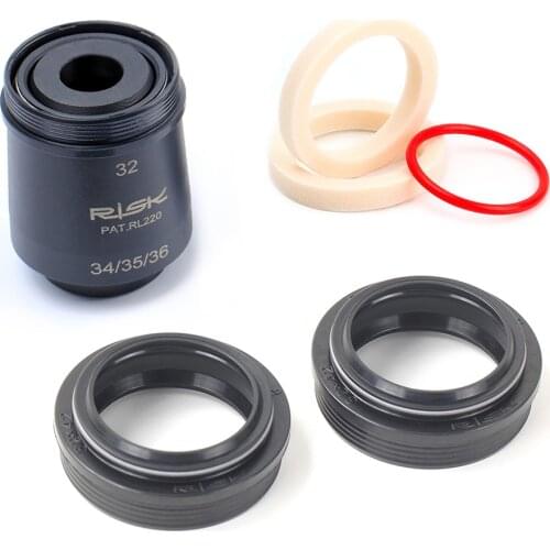 Dust Seal Front Fork Repair Kit Installation Tool Diameter Driver O-ring Seal Dustproof Oil Foam Gasket 32 mm Mountain Bike A