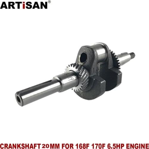 Crank Shaft Cam 20MM Crankshaft for Honda GX160 GX200 168F 170F 6.5HP Engine Generator.Cultivator.Water Pump Chipper Spare Parts