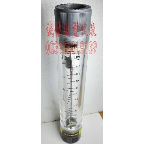 LZM-25G pipeline type liquid flowmeter water 5-30GPM gallon 20-110LPM L 1 inch internal thread