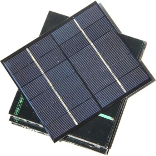2.5W 6V Small Solar Cell Solar Panels Power Charger 3.7V Battery System LED Light Education Solar Panel