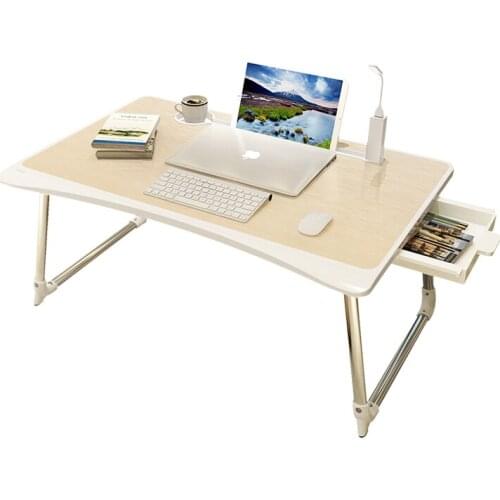 Bed Computer Lazy Person Can Fold Small Desk, Desk, Household Dormitory, Rental House, Modern Transformation Of Studentssimplic