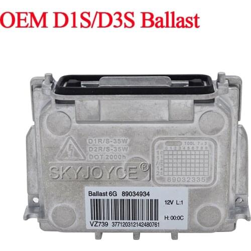OEM V-aleo 6G D1S Xenon HID Ballast Control Unit 89034934 Car Headlight Bulb Kit D1S Ballast For B-MW Audi Q7 Volvo Opel Peugeot