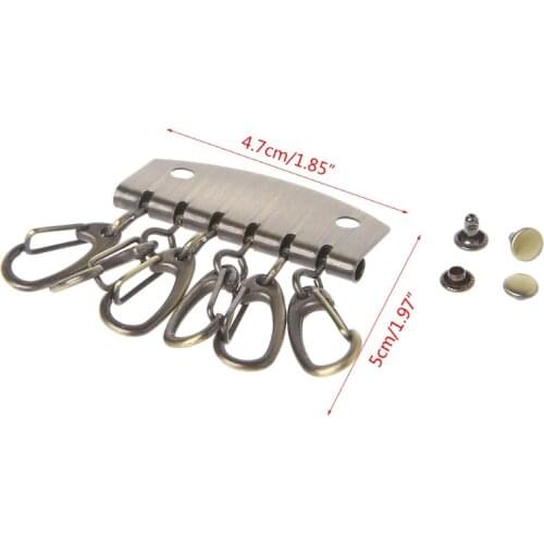 DIY Lobster Clasps Clips Bag Key Ring Hook Keychain Purse Wallet Accessories 066F