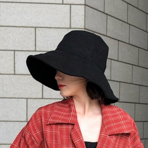 Women Fishermans Hat Female Spring Summer Pure Sunscreen Sun Protection Cap Lady Travel Leisure Fashion Holiday Hats H229
