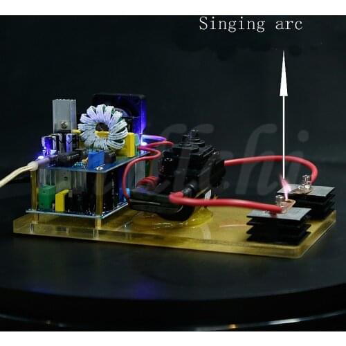 Sound plasma speaker, plasma sound, classic TL494 plasma stereo, single high power. (Parts)