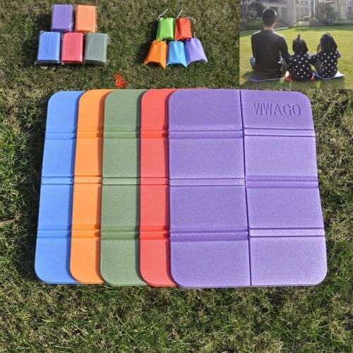 1Pcs Soft Waterproof Camping Hiking Picnic Portable Cushion Seat Pad Camping Folding Moistureproof Cushion Mattress Outdoor Tool