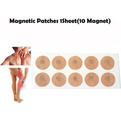 10/20pcs Powerful Magnetic Therapy Force Adhesives Patch Pain Relief Pad New 2021