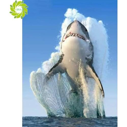 SNA Full Square/Round Drill 5D DIY Diamond Painting "Animal" Embroidery Cross Stitch 5D Home Decor Gift