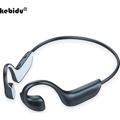 Kebidu Bone Conduction Wireless Bluetooth 5.1 Earphone For Xiaomi Huawei Sports Waterproof Headset With Microphone