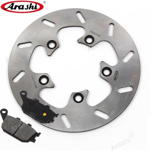 1 Set Motorcycle Fixed Rear Brake Disc Rotors & Rear Brake Pads For SUZUKI SV1000 SV1000S SV 1000 1000S 2003-2007 2004 2005 2006