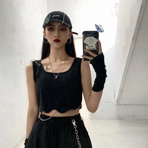 Женские укороченные майки Glufigh China At AliExpress