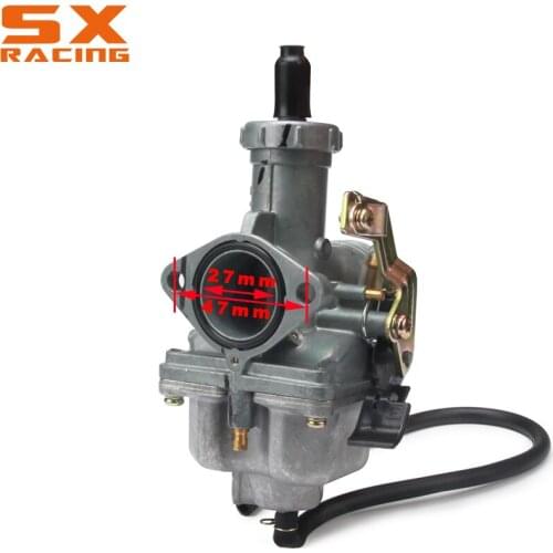 27MM PZ27 Cable Choke Motorbike Motorcycle Carburetor Carb For Dirt Pit Bike ATV 140cc 150cc 160cc 250cc Motor Bike