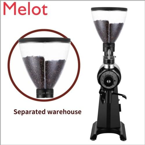 Commercial coffee grinder 1000W electric coffee grinding machine Flat burr espresso machine coffee bean milling machine