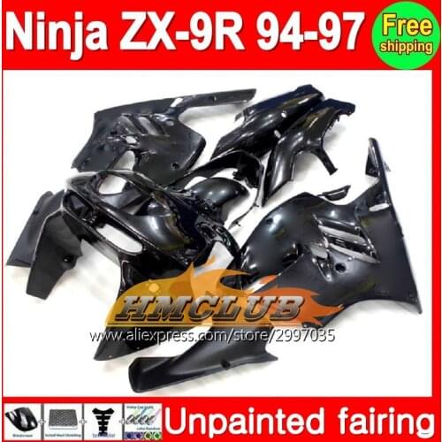 Body Unpainted Full Fairing Kit For KAWASAKI NINJA ZX9R 94-97 ZX 9R ZX-9R 94 95 96 97 1994 1995 1996 1997 Fairing