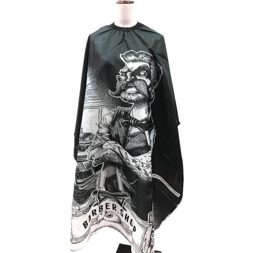 Best Selling 2021 Products Pattern Cutting Hair Waterproof Cloth Salon Barber Cape Hairdressing Hairdresser Apron Haircut capes