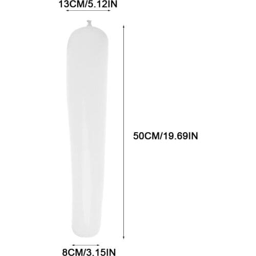 2pcs Boots Stand Holder 50cm Tall Shoes Rack Support Inflatable PVC Long Women Shoe Stretcher Organizer Storage M3GE