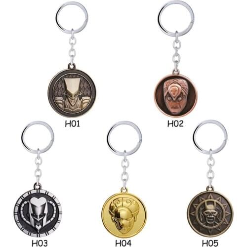 JoJos Bizarre Adventure Cosplay Prop Keyring Diamond Killer Queen Josuke Jotaro Higashikata Kujo Accessories JOJO Keychain