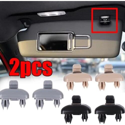 For Audi A4L Sun Visor Buckle Fixing A3 Light Barrier Clip Q5 Hook A6L Q3 A5 C6 Auto Fastener Clip Interior Accessories Fastener