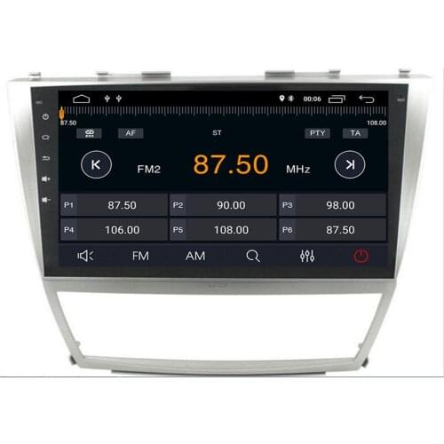 10.2" 2 din Android 10 eight core px5 for TOYOTA CAMRY 2007-2011 Car DVD Player GPS Navigation Radio BT Tape Recorder