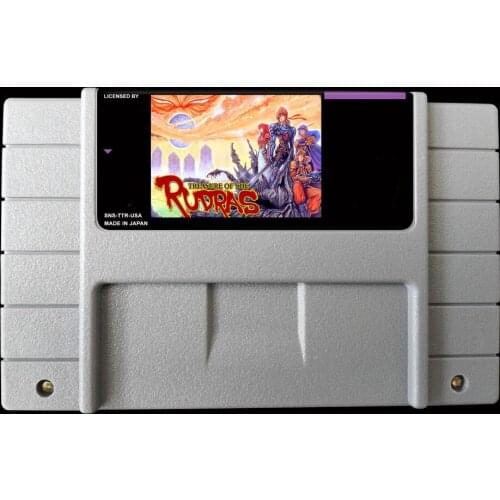 16Bit Games ** Treasure of the Rudras ( USA Version!! English translation!! )