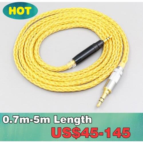 16 Core OCC Gold Plated Earphone Headphone Cable For Ultrasone Performance 820 880 Signature DXP PRO STUDIO LN007335