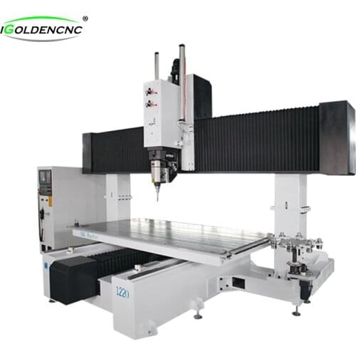 5-axis cnc machine 5 axis cnc router foam 5axis atc 3d wood engraving machine center with cheap prices