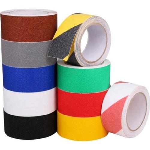 Anti Slip Traction Abrasive Safety Tape 5m Long 5cm 10cm Wide Strong Abrasive Adhesive for Indoor Outdoor Stairs Floor