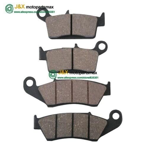 Free Shipping for 4 PCS Front Rear Brake pads pad For YAMAHA WR 250 FN 250K WR250FN WR250K 400F 426FN
