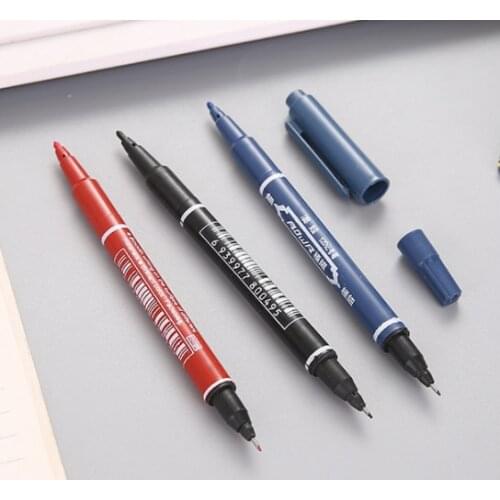 CCL Anti-etching PCB Circuit Board Dedicated Line DIY Ink Double Marker Pen Red/Blue/Black 10pcs