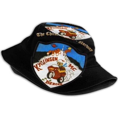 The Chicken Team Of Norway Fishing Hunting Climbing Cap Fisherman Hats The Chicken Team Of Norway Kyllingen Mc Mc Club Riding
