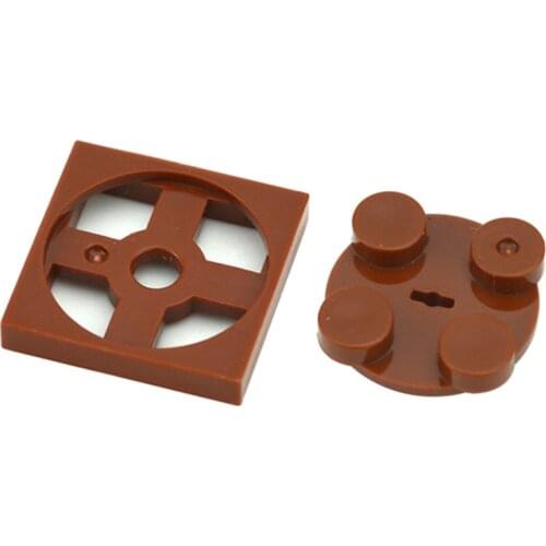 Compatible Assembles Particles 3680 3679 2x2 Turntable Pate For Building Block Part DIY Creative Educational Classic Brand Toys