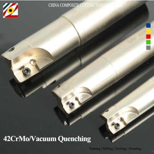 EDGEV Milling Cutter BAP300R BAP400R Carbide Insert APMT1135 APMT1604 APMT APKT Cnc End Mill Tool Holder Cutting Shoulder Shank