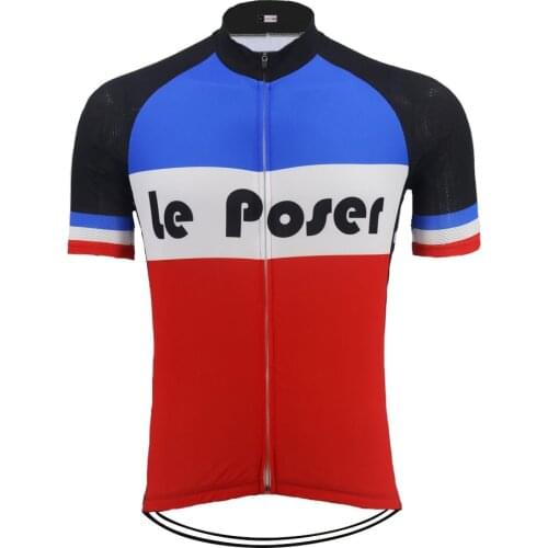 Classic cycling jersey men short sleeve bike wear jersey ropa ciclismo outdoor sports retro cycling clothing MTB