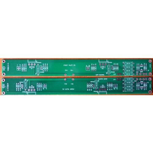 One Pair F5 25W Class A Power Amplifier Bare PCB (2 Channel PCB Board)