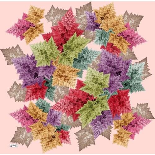 REYYAN SILK OYALIK WRITING (NEW QUALITY)-16319 - RENK-19