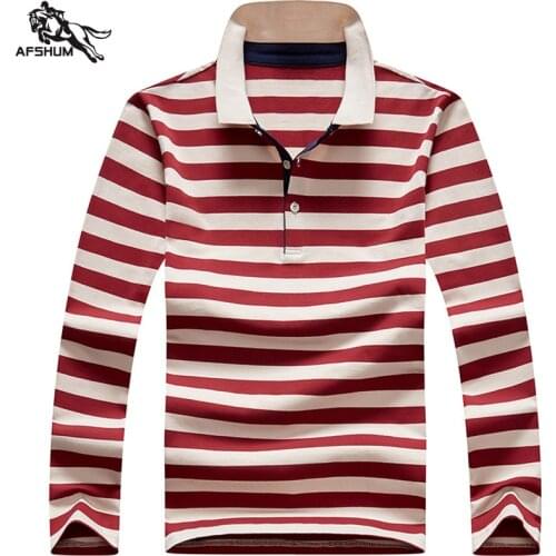 Polo shirt men spring autumn high quality mens long sleeve polo shirt stitching embroidery Mens Business casual polo shirt 8859