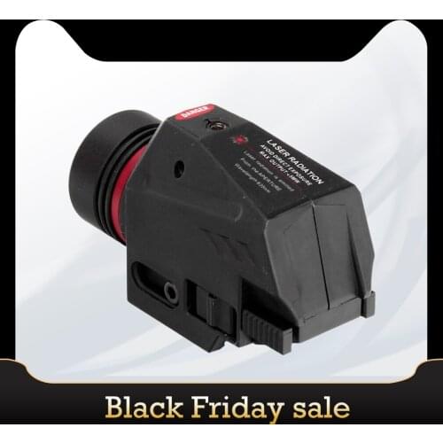Tactical LED Weapon Gen Light Flashlight Red Dot Laser Sight Military Airsoft Pistol Gun Light for 20mm Rail Mini Pistol Gen