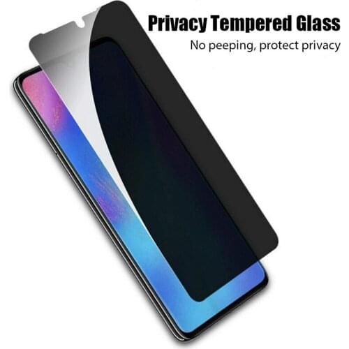 Anti Peeking Screen Protector for LG K40 K50 K41S K51S Tempered glass for Q51 Q60 V40 V60 Think Q W30 Pro X5 Stylo 6 Front Glass