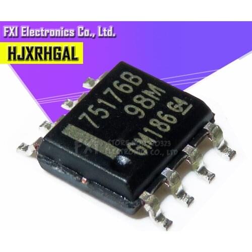 200PCS SN75176BDR SN75176B SOP8 SOP SN75176 SMD 75