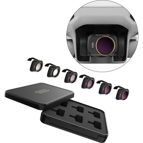 6pcs Lens Filter MCUV CPL ND Set Sunhood for Mavic Mini/ Mini 2 Drone Camera