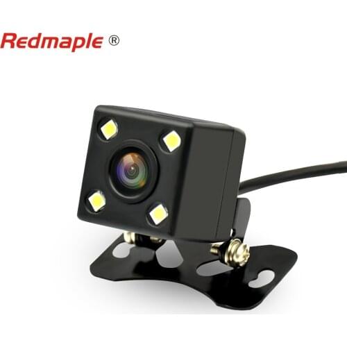 4 LED Car Rear view Camera Universal Backup Parking Camera Waterproof Reversing Night Vision 170 Degree Wide Angle HD Image