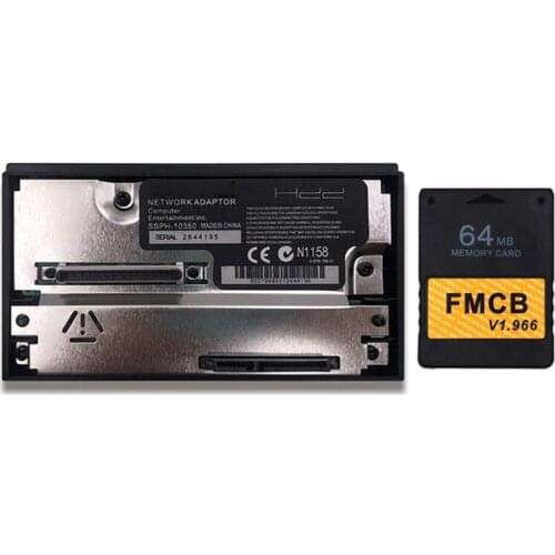 Free McBoot v1.966 Memory Card for PS2 FMCB version 1.966 Sata Network Adapter