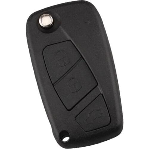 Car Remote Keyless Entry Key Case with Uncut Blade For Fiat Panda Idea Punto Stilo Ducato A44