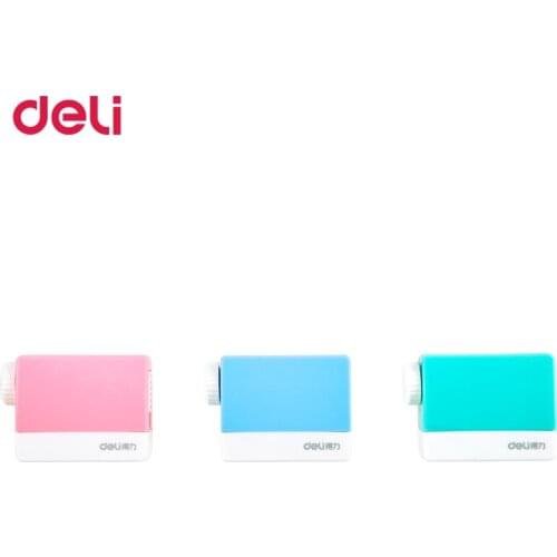 Deli 1PC cute kawaii Pencil Sharpener Makeup Pencil Multi Purpose Mechanical Pencil Sharpener for Office School Supplies