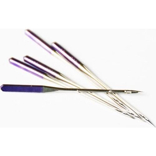 Blue Purple Needle Knitted Elastic Fabric Prevent Jumper Household Sewing Machine Needle To Prevent Thread Break