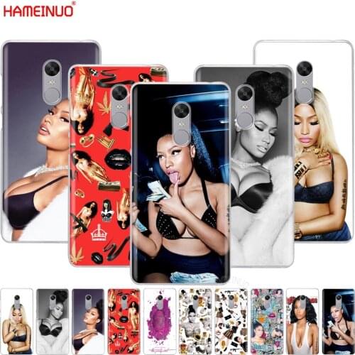 HAMEINUO Nicki Minaj Fashion Coque Cover phone Case for Xiaomi redmi 5 4 1 1s 2 3 3s pro PLUS redmi note 4 4X 4A 5A