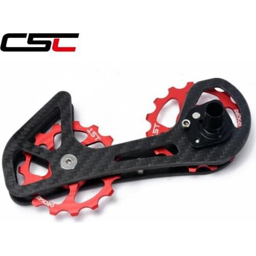 Bike Ceramic Carbon fiber Jockey Pulley Set Rear 15T Derailleurs Guide Wheel For SH1MAN0 6800 6870 9000 9070 Bicycle Parts